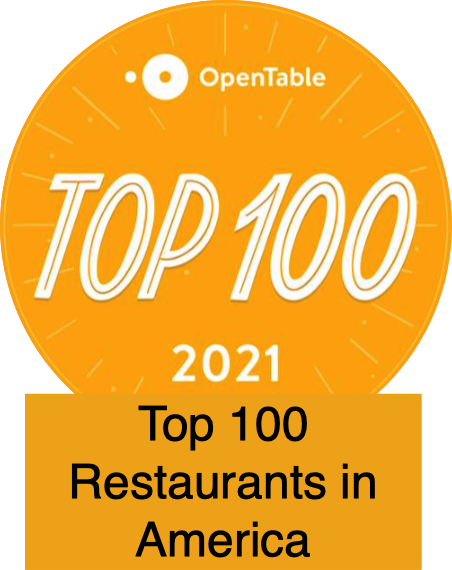 Open Table 100 Best Restaurants in America 2021
